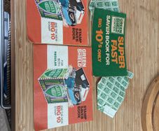 Green Shield Stamp books