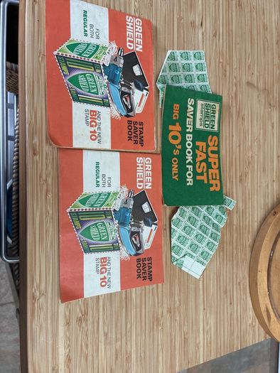 Green Shield Stamp books