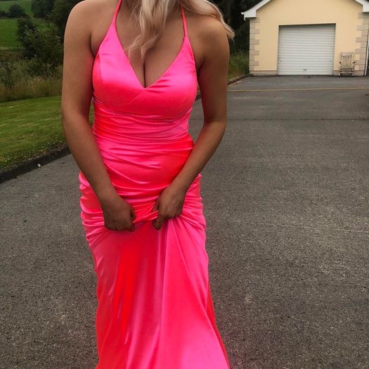 Debs Dress Pink size xs