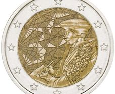 Estonia 2 Euro Commemorative Coin 2022 - Erasmus. Uncirculated.