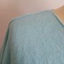 Carla Giannini Women's Angora Mix Top With Heart & Stars New With Tag Turquoise Image 4