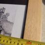 Framed Print Of Pencil Sketch Of "dalkey Castle Dalkey Co. Dublin Signed Maurice Pitaldo Image 3