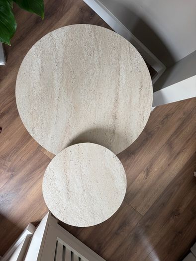 Set of 2 Round Coffee Tables