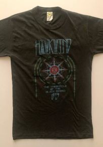 Hawkwind Chronicle of the Black Sword Tour T Shirt S/M 1985 Tour Vintage
