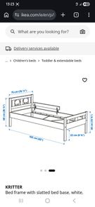 IKEA Kritter toddler bed