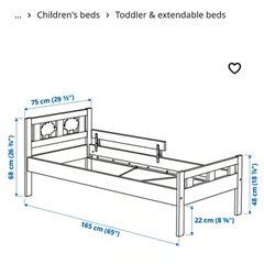 IKEA Kritter toddler bed
