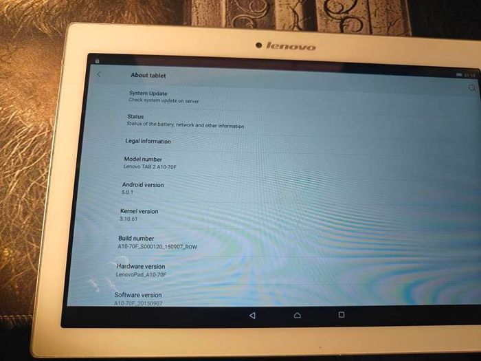 Lenovo Tab 2 A10-70f