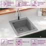 Kitchen Sink Single Grey Image 7