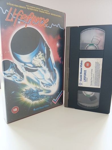 Lifeforce VHS Film On A High Grade Scotch Cassette.