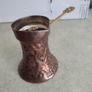 Traditional Turkish Copper Coffee Pot, Handmade Authentic Engraved Copper, Arabic, Bosnian and Unique Pot Image 6