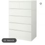 Malm chest of drawers Image 6