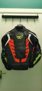 2-Piece Motorcycle Leather Suit