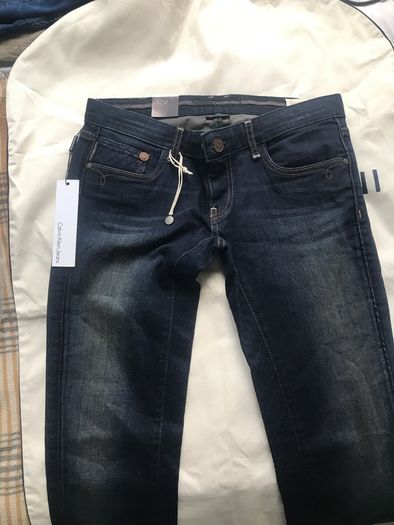 jeans low rise skinny Calvin Klein 32L29R