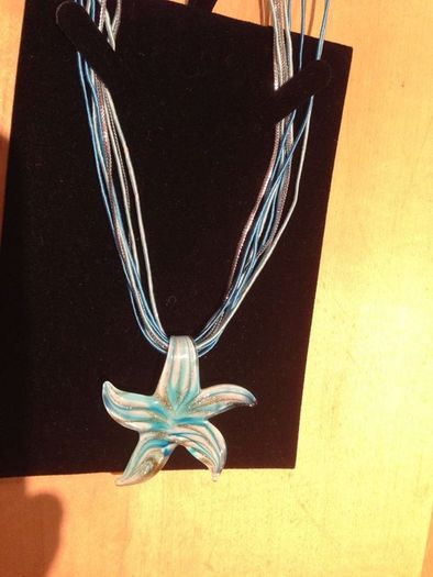 Glass Pendant Necklace