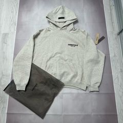 Grey essentials hoodie