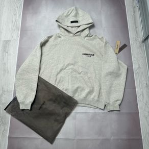 Grey essentials hoodie