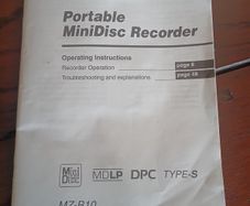 MiniDisc Sony MZ-B10 (Manual)