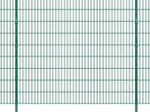 2D Garden Fence Panels & Posts 2008x1830 mm 22 m Green