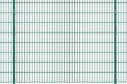 2D Garden Fence Panels &amp; Posts 2008x1830 mm 36 m Green
