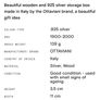 Rare and valuable Italian Mid Century Modern Jatoba and Silver Plated Cigarette Box look at all pictures Image 10