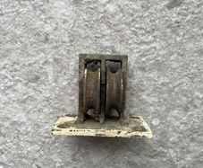 Vintage Brass Pulley Wheel