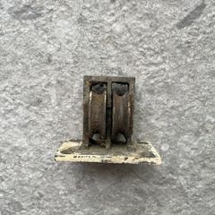 Vintage Brass Pulley Wheel