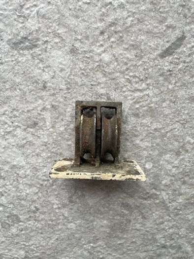Vintage Brass Pulley Wheel