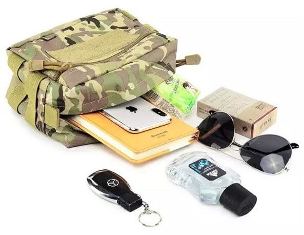 Multipurpose accessories molle pouch - tan