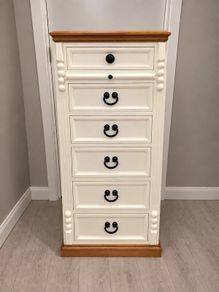 Tall boy chest of drawers