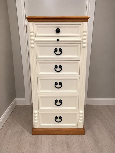 Tall boy chest of drawers