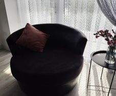 Modern Designer Swivel Armchair