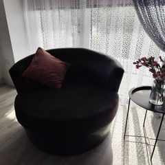Modern Designer Swivel Armchair