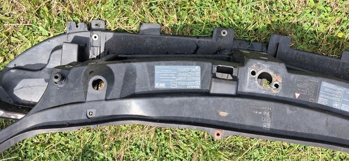 Trafic Vivaro Primastar slam panel intercooler headlight grill rail