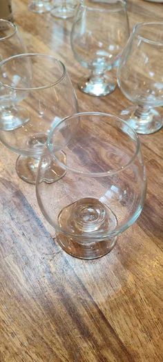 6 Brandy Glasses