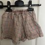 checkered girl's shorts trousers 98 Dunnes Image 2