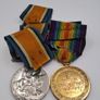 Pair of WWI British War and Victory Medals - Pte. G. H. Jackson RAF Image 2