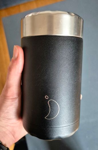 Chillys Food Flask Pot 500ml - Black