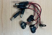 9V Battery Connector to DC 5.5x2.1mm Cable Set 5pcs