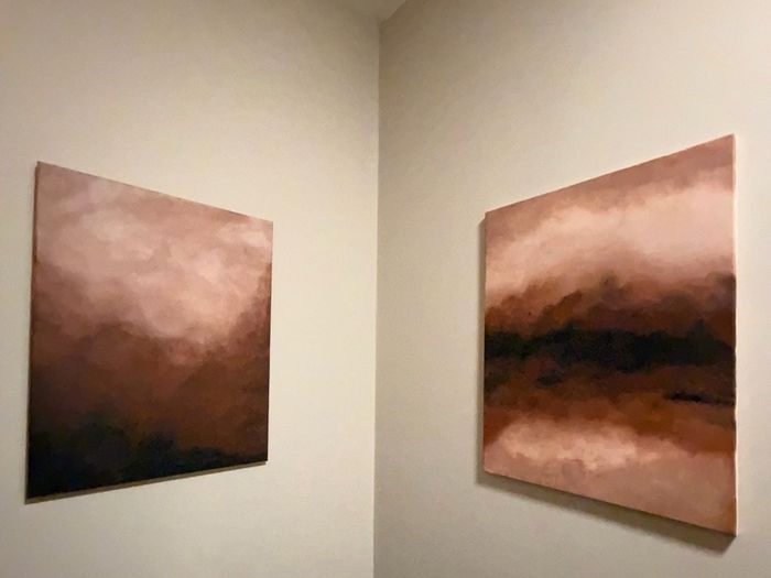 Original hand painted abstract painting on canvas