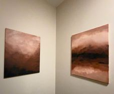 Original hand painted abstract painting on canvas