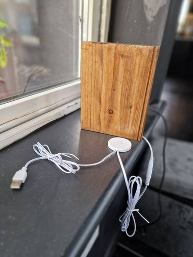 handcrafted desk lamp
