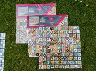 Mosaic Glass wall tiles