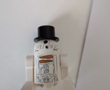 Lego star wars r2-d2 snowman