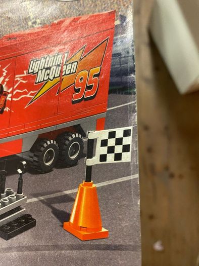 Cars Movie 2 Lego Set 8486