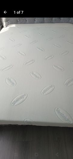 Mattress Topper Kingsize Silentnight Impress 7cm