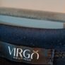 Virgos navy dress with side tie - suit 12-14 Image 4