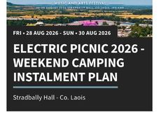 2 weekend EP tickets with 2 early availability tickets  for sale