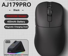 Ajazz AJ179 Pro Gaming Mouse (Black) New Never opened