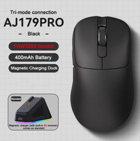 Ajazz AJ179 Pro Gaming Mouse (Black) New Never opened