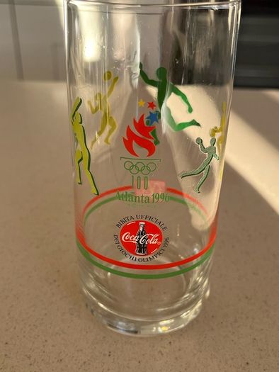 Coca Cola Glass 1996 Olympics Glass